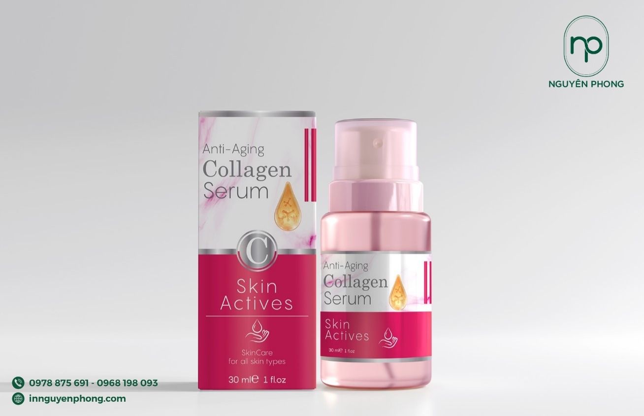 Mẫu hộp mềm đựng collagen nổi bật